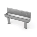 Zlew higieniczny wolnostojący Kleanox, fotokomórka w przedniej ścianie 531001C/W - 531005C/W