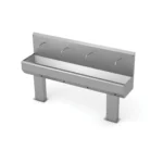 Zlew higieniczny zaokrąglony wolnostojący Kleanox Ultimate, fotokomórka w przedniej ścianie 531101C/W - 531105C/W
