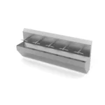 Zlew higieniczny z suszarką rąk TIP, obrzeże proste, wiszący 531201 - 531205 - obrazek 5