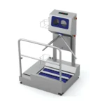 Minimax sanitary station with check-in station + hand disinfection