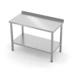 Stół przyścienny z rantem, półka pełna 110201/R-110238/R