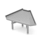 Shellfish / fish display table "Adriatik" (for use with ice) 131507