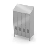 Single-row industrial cabinet 340101-340105